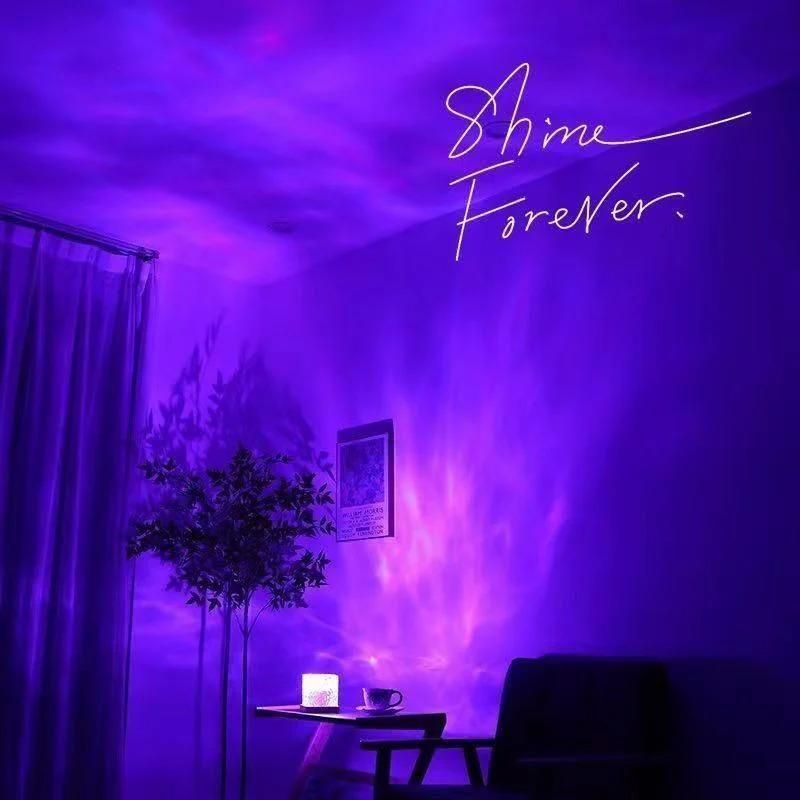 Ocean Water Ripple Night Light Aura Lamp
