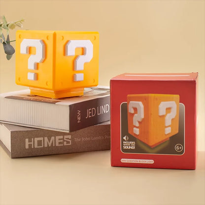 Super Mario Question Block Lamp With Sound