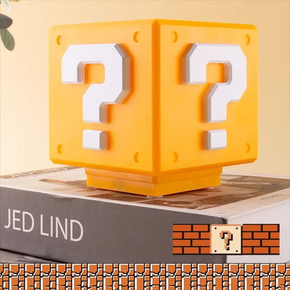 Super Mario Question Block Lamp With Sound